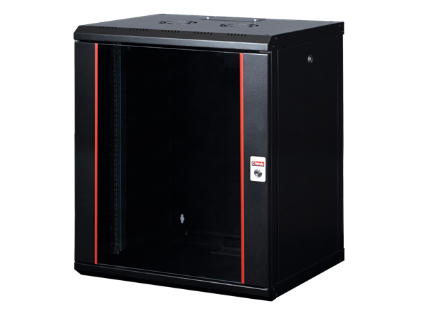 KAGU Veggskap 16U, Sort