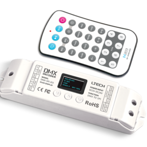 LTECH DMX RGB Pixeldriver m/Remote