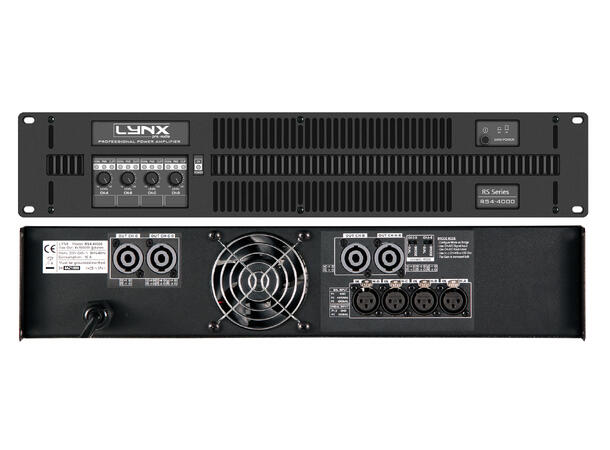 LYNX RS4-6000 Forsterker - Bilde 2