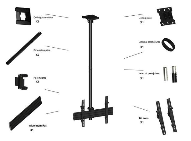 MULTIBRACKETS MBC1U Takfeste - Bilde 13