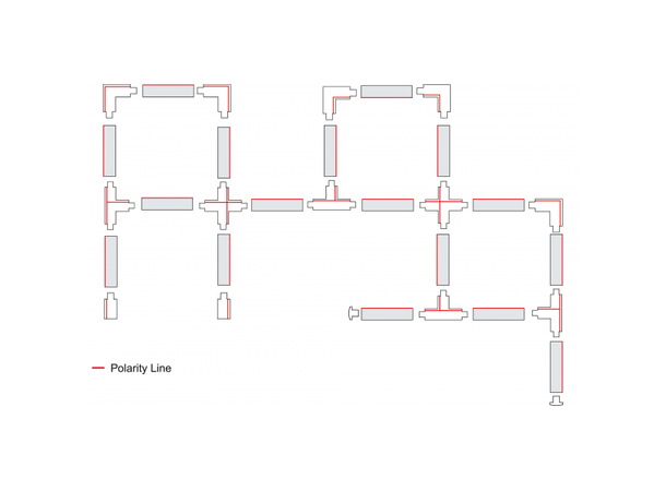 NA Global Pulse XTSC Lysskinne, 4m sort - Bilde 4