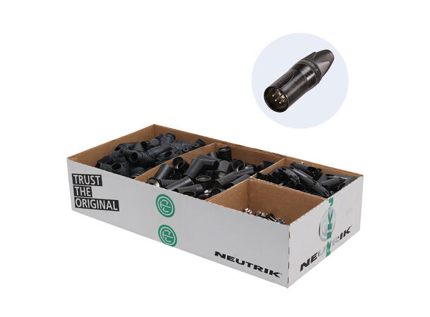 NEUTRIK NC5MXX-BAG-D XLR han for kabel