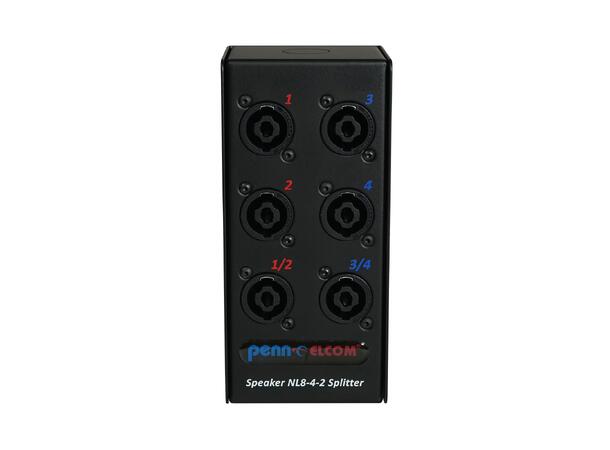 PENN ELCOM 6-Way Speakon splitter - Bilde 3