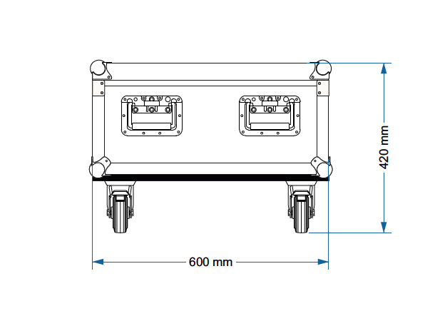 PORTMAN Flightcase for P2 - Bilde 2
