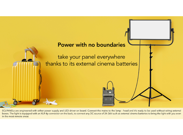 PROLIGHTS ECLPANELTWCJR Softlight - Bilde 4