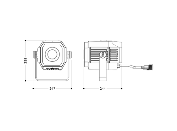 PROLIGHTS MOSAICOJR LED Gobo Projector - Bilde 3
