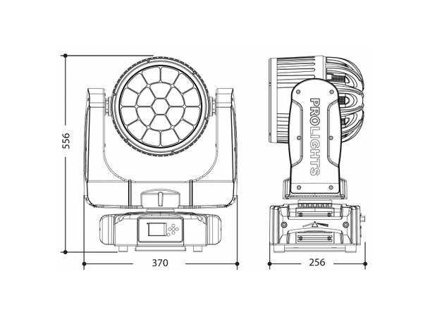 PROLIGHTS PANORAMAIPWBX Moving head - Bilde 5