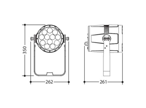 PROLIGHTS VERSAPAR LED PAR - Bilde 5