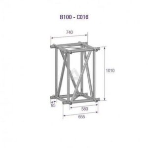 PROLYTE B100CW Catwalkhjørne