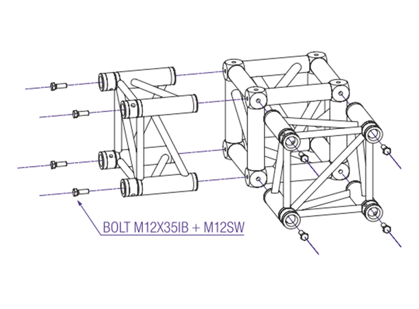 PROLYTE BOX-40V Boxcorner attachment - Bilde 3