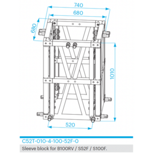 PROLYTE CT-Tårn Sleeveblock C52T-010