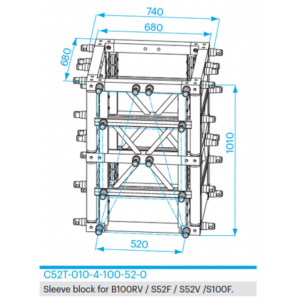 PROLYTE CT-Tårn Sleeveblock C52T-010
