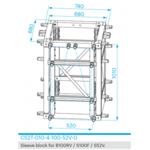 PROLYTE CT-Tårn Sleeveblock C52T-010