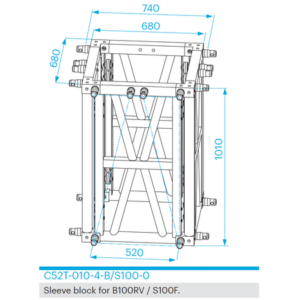 PROLYTE CT-Tårn Sleeveblock C52T-010