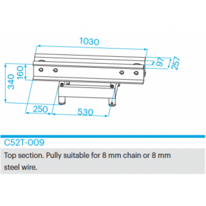 PROLYTE CT-Tårn Toppstykke C52T-009
