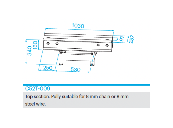 PROLYTE CT-Tårn Toppstykke C52T-009 - Bilde 2