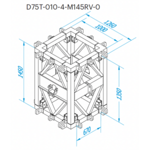 PROLYTE DT-Tårn Sleeveblock D75T-010
