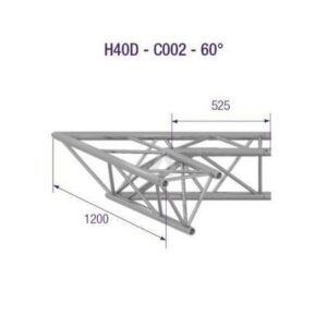 PROLYTE H40D-C002 Trekant hjørne