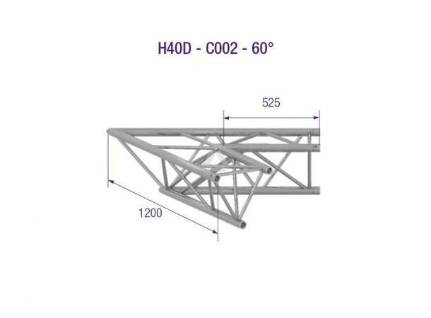 PROLYTE H40D-C002 Trekant hjørne