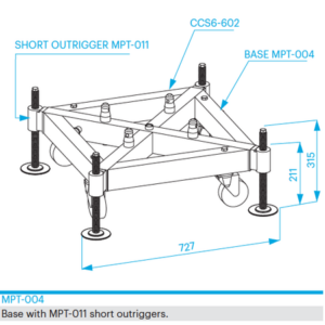 PROLYTE MPT-Tårn Tårnbase MPT-004