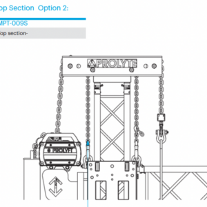 PROLYTE MPT-Tårn Toppstykke MPT-009S
