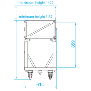 PROLYTE S36PRD2-L122 Trussdolly, 1-del