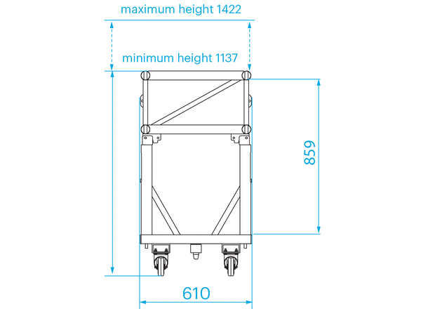 PROLYTE S36PRD2-L305 Trussdolly, 1-del - Bilde 2
