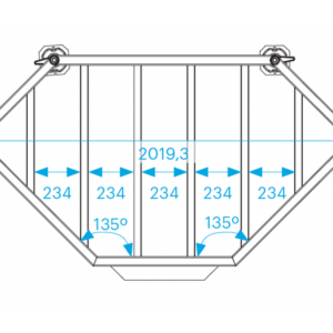 PROLYTE ST-Tårn ST-005 Ballastramme