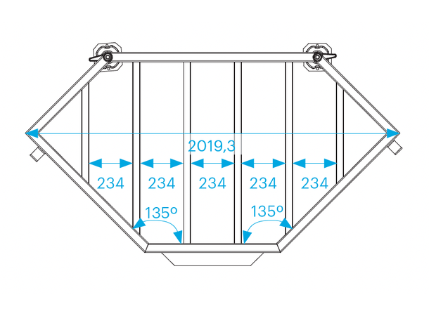 PROLYTE ST-Tårn ST-005 Ballastramme - Bilde 2