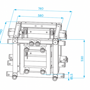 PROLYTE ST-Tårn Sleeveblock ST-010
