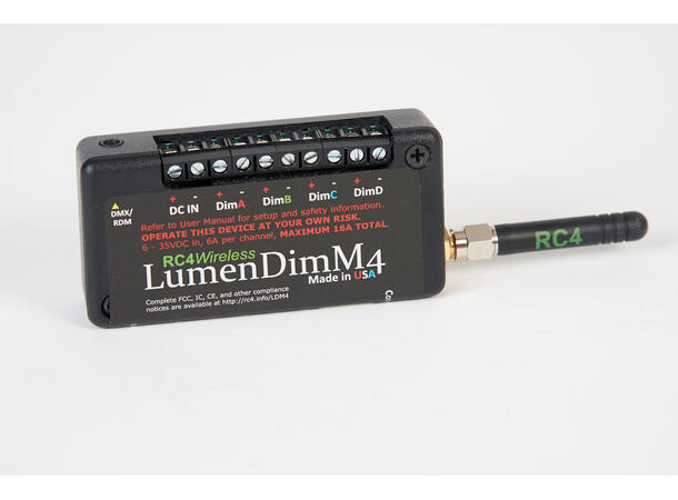 RC4 WIRELESS LUMENDIM M4 Dimmer