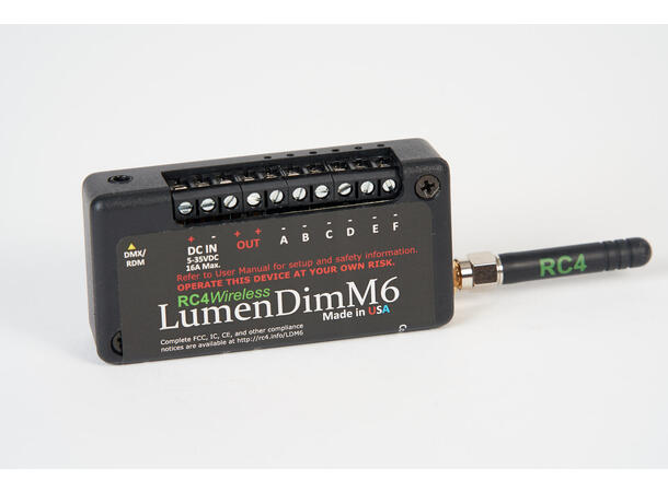 RC4 WIRELESS LUMENDIM M6 Dimmer