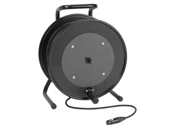 SOMMER B2E3H DMX-kabel på trommel, 50m