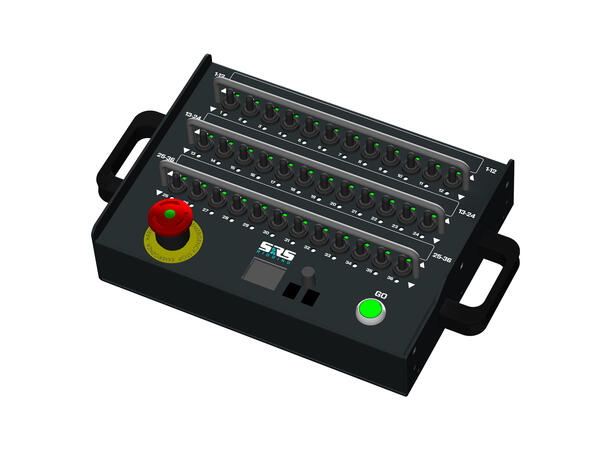 SRS ADR36-DIGI fj.kontroll 36ch for AHD