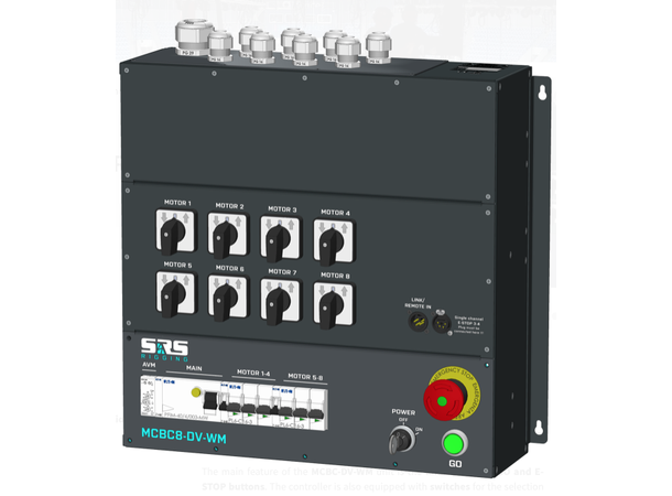 SRS AHD8-LV  motorstyring LVC, 8ch