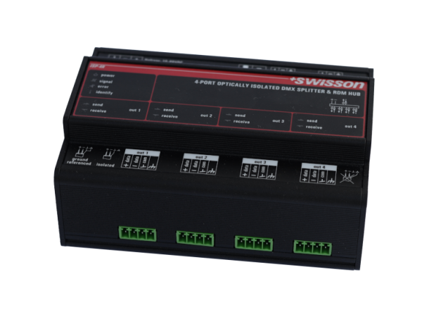 SWISSON ISP-6R-TERM DMX/RDM Splitter