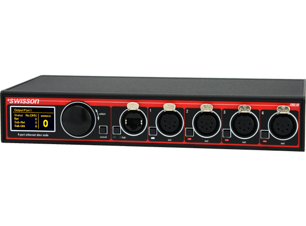 SWISSON XND-4B5 Ethernet DMX Node
