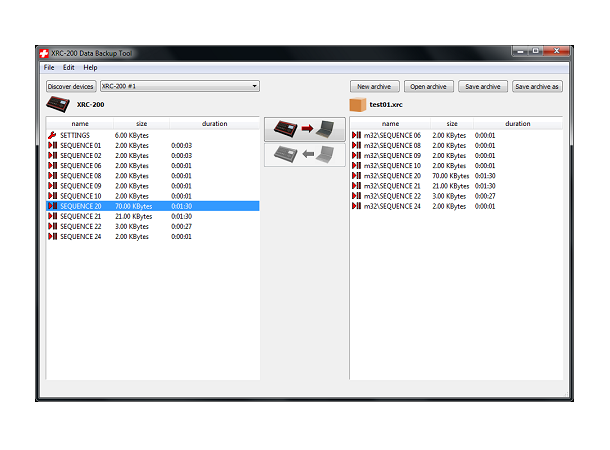 SWISSON XRC-200 DMX Recorder - Bilde 4