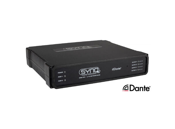SYNQ DBI-04 Dante Audio bridge