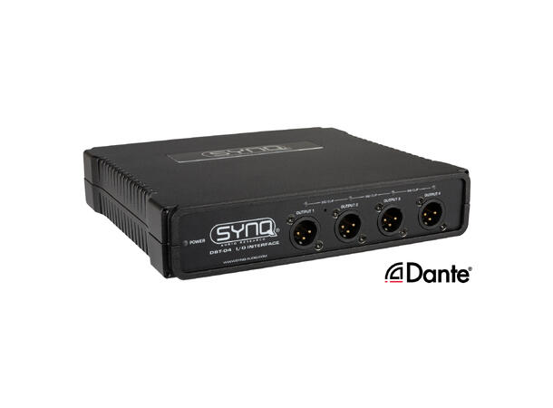 SYNQ DBT-04 Dante Audio bridge - Bilde 2