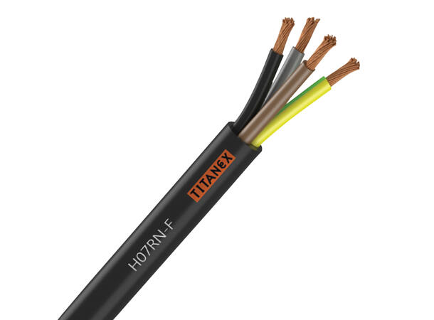 TITANEX H07-RNF kabel 4 x 2,5mm2