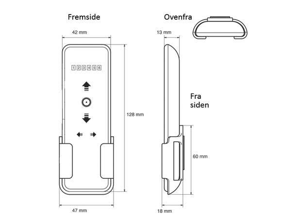TOSO TI-8040 Motorisert skinne, 600cm, e - Bilde 7