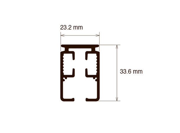 TOSO TI-8040 Motorisert skinne, 700cm, e - Bilde 3