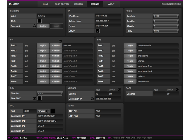 VISUAL PRODUCTIONS IoCORE2 - Bilde 7