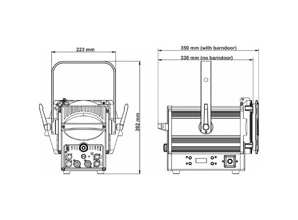 BRITEQ BT-THEATRE 200TW Fresnell - Bilde 7