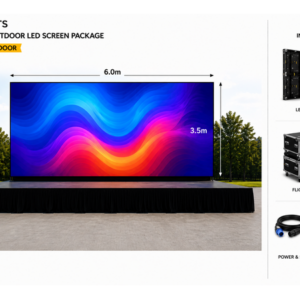 PROLIGHTS LED Skjerm 6 x 3.5m