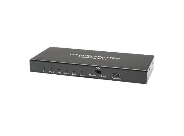 BASIC DVM-SP14 HDMI splitter 1 inn 4 ut