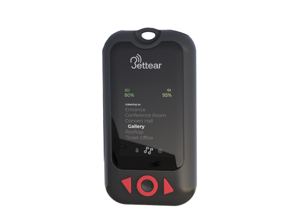 BETTEAR B-RTX Auracast? Receiver NFC