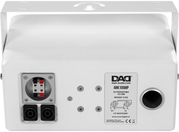 DAD ARK105MP 2-veis høyttaler, 5"+1" - Bilde 2