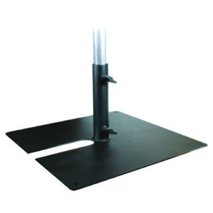 DOUGHTY baseplate for Ø48mm rør